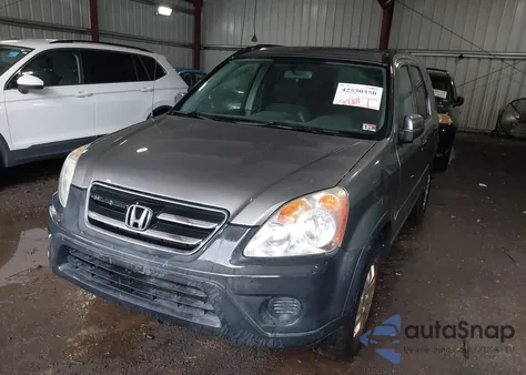 2006 Honda Cr-V Ex из США, поврежденный, VIN SHSRD78896U401029